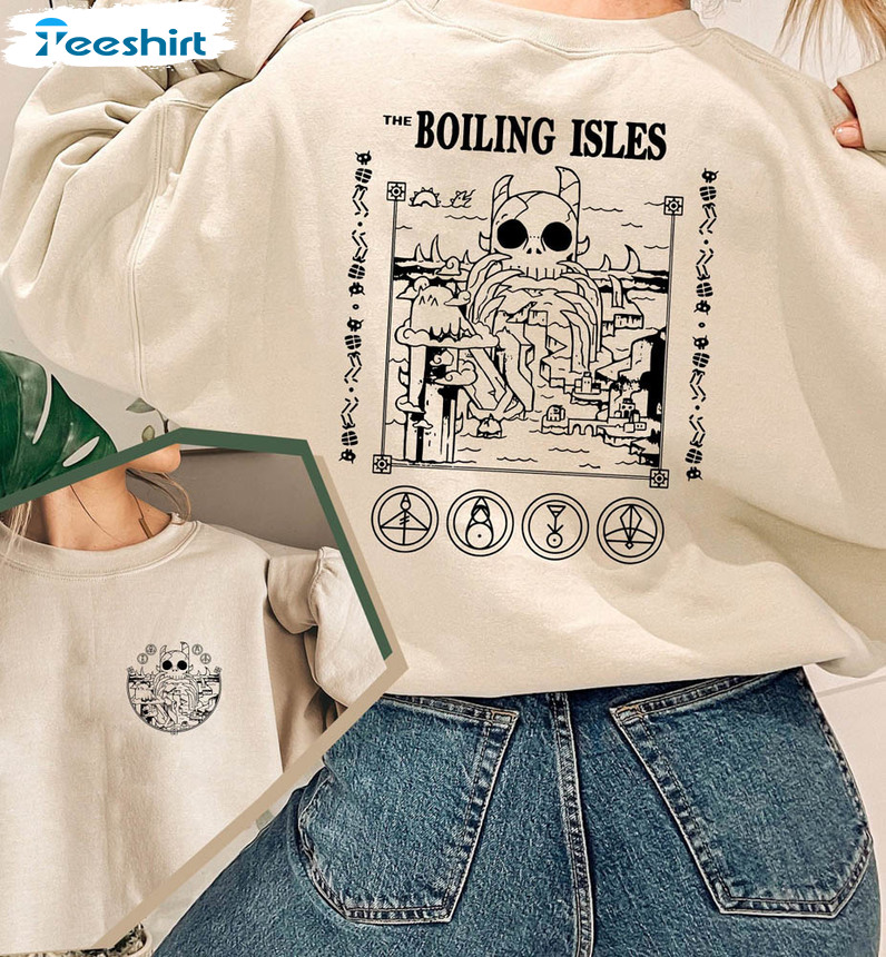 The Owl House Shirt , Disney Boilng Isles Sweatshirt Crewneck