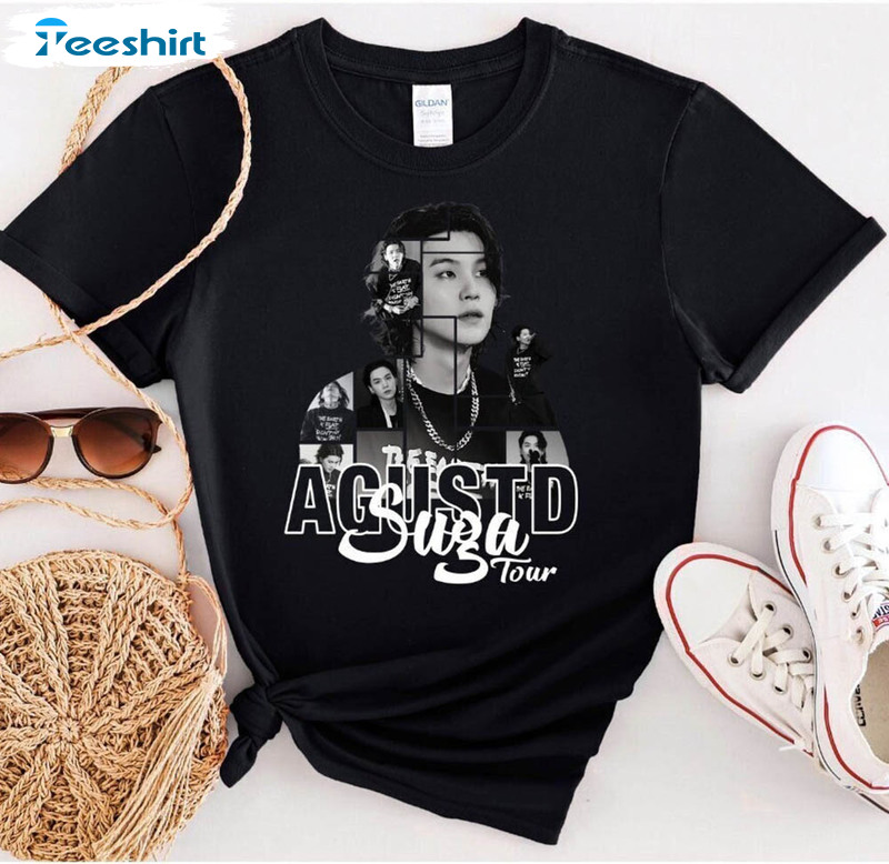 Agust D World Tour Shirt, Daechwita Min Yoongi Short Sleeve Unisex T-shirt