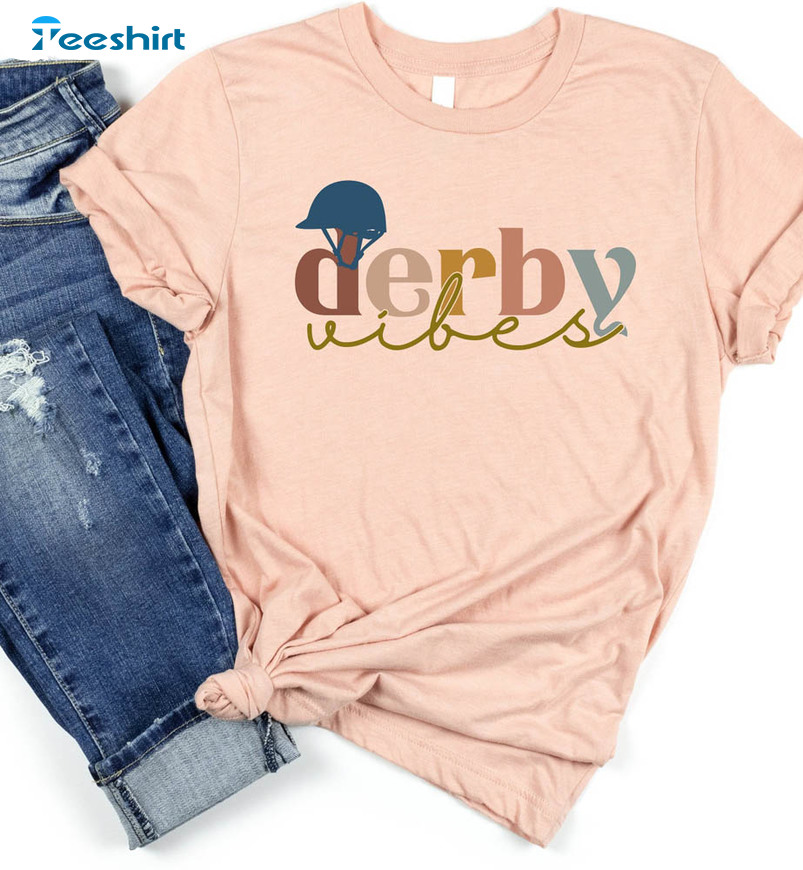 Derby Horse Racing Shirt, Kentucky Derby Racing Long Sleeve Unisex T-shirt