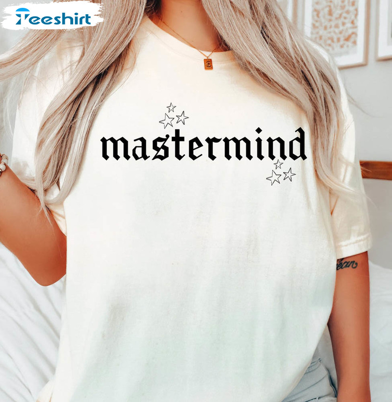 Mastermind Swiftie Shirt, Midnights Trendy Unisex Hoodie Long Sleeve