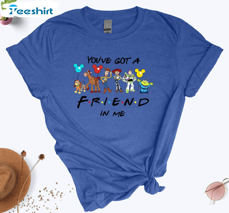 You've Got A Friend In Me Shirt, Sheriff Woody Unisex Hoodie Short Sleeve