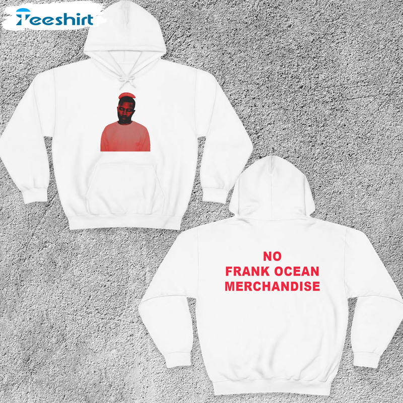 No Frank Ocean Merchandise Shirt, Trendy Music Short Sleeve Long Sleeve