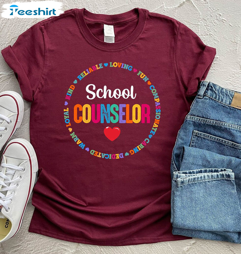 School Psychologist Shirt, School Counselor Crewneck Sweatshirt