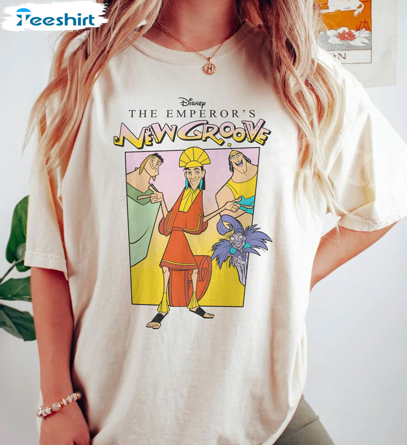 Disney The Emperor’s New Groove Shirt, Retro Disney Unisex Hoodie Crewneck