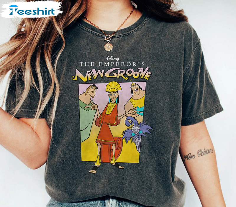 Disney The Emperor’s New Groove Shirt, Retro Disney Unisex Hoodie Crewneck