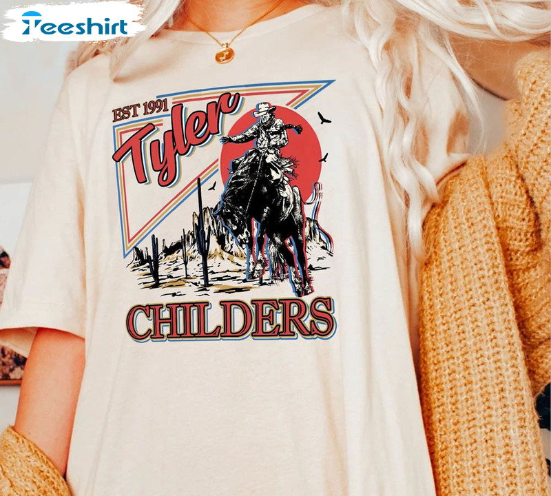Tyler Childers Est 1991 Shirt, Western Country Music Unisex T-shirt Short Sleeve