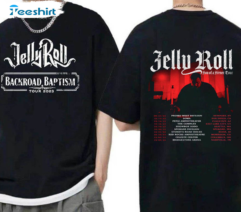 Jelly Roll Son Of A Sinner Shirt, Jelly Roll Concert Sweatshirt Crewneck