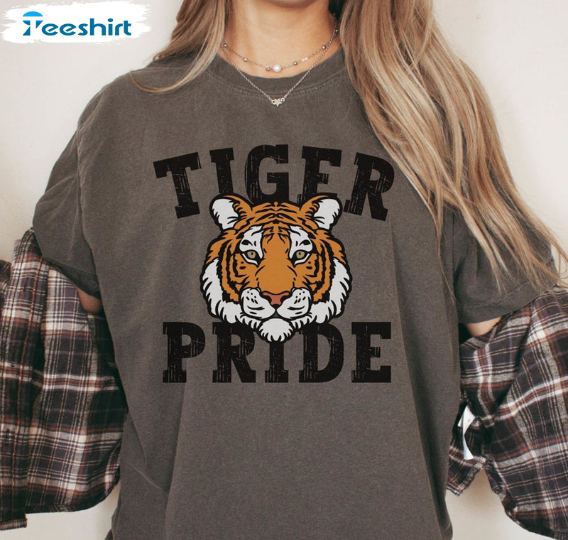 Tigers Shirt Tigers Sweatshirt Tiger Football Tiger Pride 