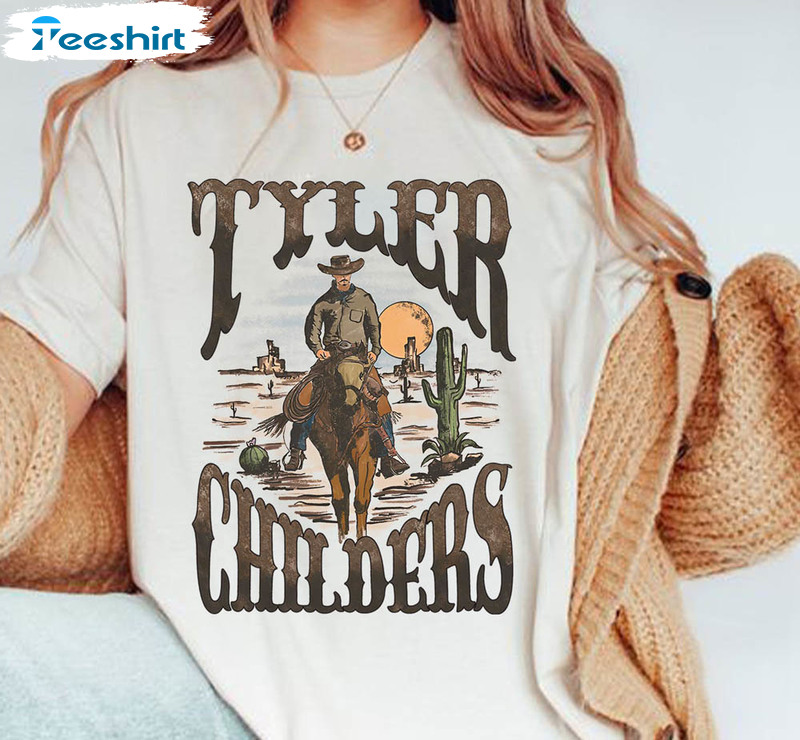 Tyler Childers Cowboy Shirt, Country Music Tyler Childers Short Sleeve Unisex T-shirt
