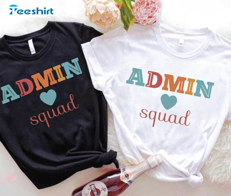 Office Squad Vintage Shirt, Office Staff Short Sleeve Long Sleeve