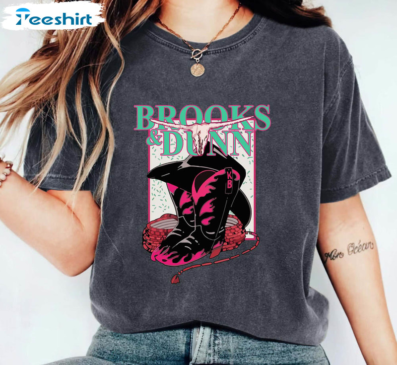 Brooks And Dunn Shirt, Neon Moon Country Band Sweatshirt Unisex Hoodie