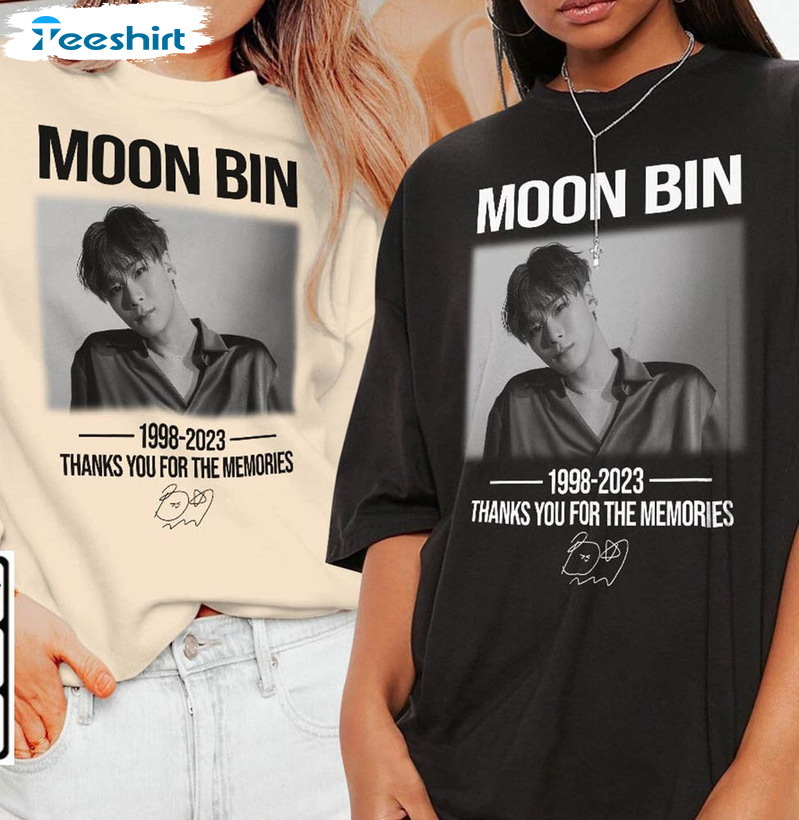 Moonbin Kpop Astro Shirt, Vintage Music Unisex T-shirt Short Sleeve