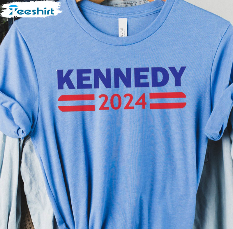 Robert F Kennedy Jr For President 2024 Shirt, Patriotic Short Sleeve Unisex Hoodie