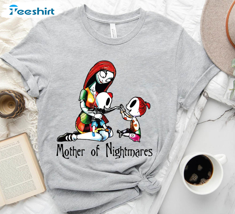 Mother Of Nightmares Funny Shirt, Jack Skellington Short Sleeve Unisex T-shirt