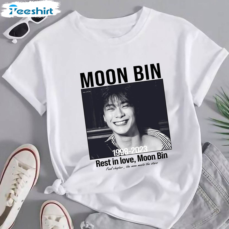 RIP Astro Moon Bin Shirt, Thank You For The Memories 1998 2023 Moon Bin Unisex Hoodie Sweatshirt