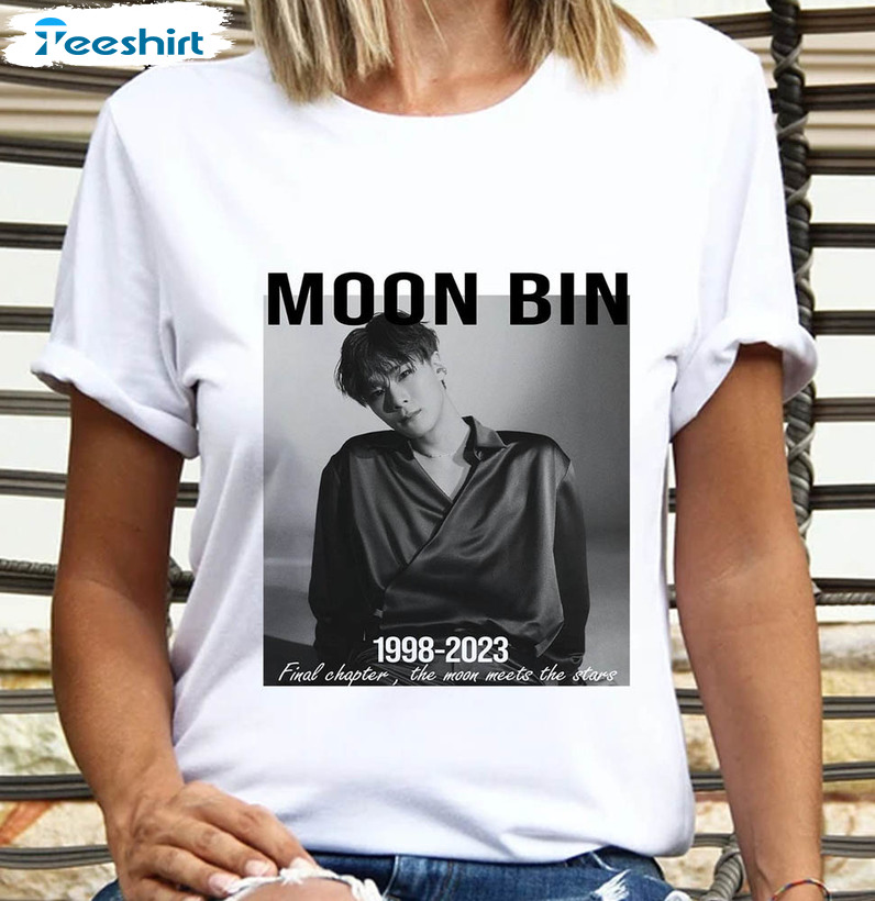 Thank You For The Memories 1998 2023 Moon Bin Shirt, Astro Moon Bin Short Sleeve Unisex T-shirt
