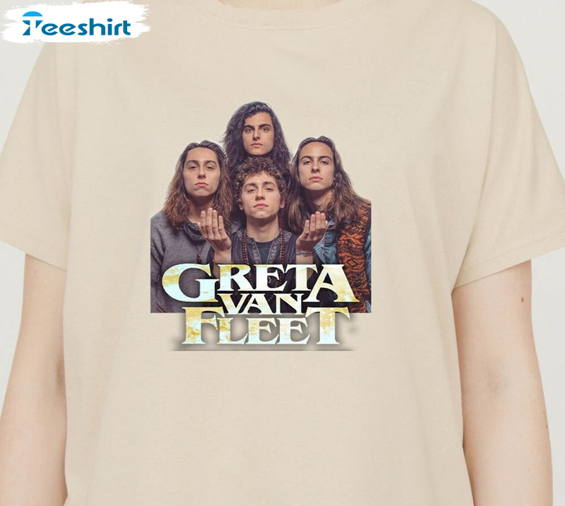 Greta Van Fleet Tour Shrit, Retro Greta Van Fleet Unisex T-shirt Unisex Hoodie