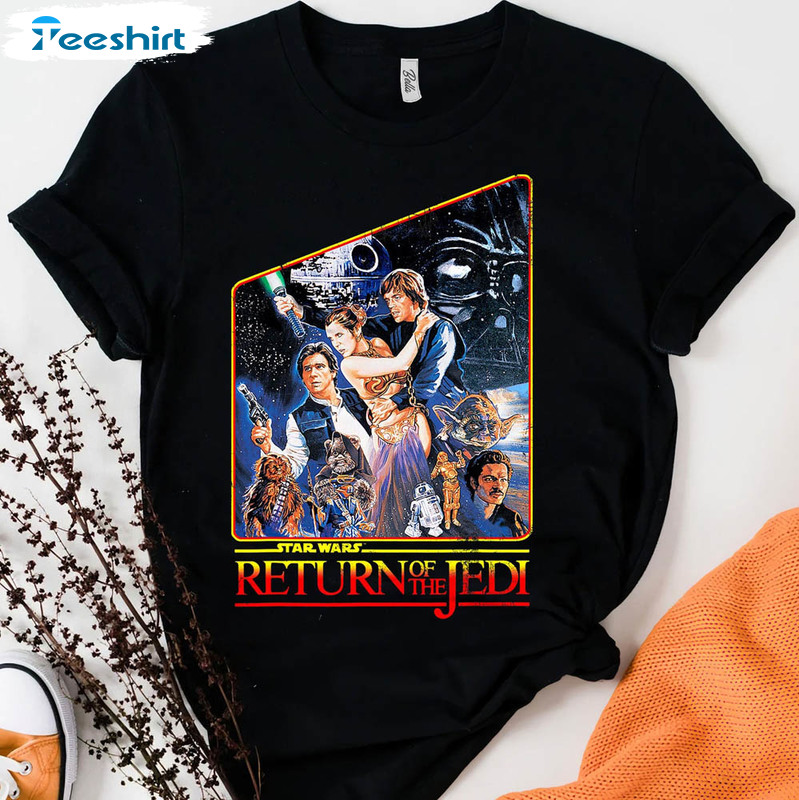 Return Of The Jedi 40th Anniversary 2023 Movie Shirt, Trendy Unisex Hoodie Crewneck