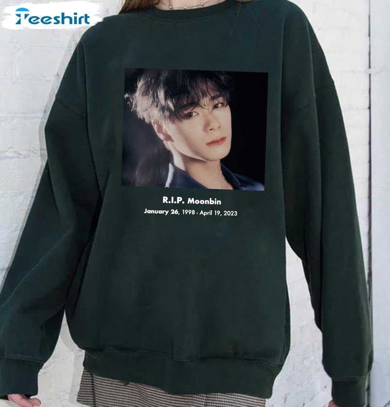 Astro Moon Bin Trendy Shirt, Rest In Love Moon Unisex Hoodie Short Sleeve