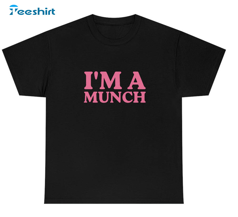 Vintage I'm A Munch Shirt, Funny Ice Spice Long Sleeve Sweatshirt