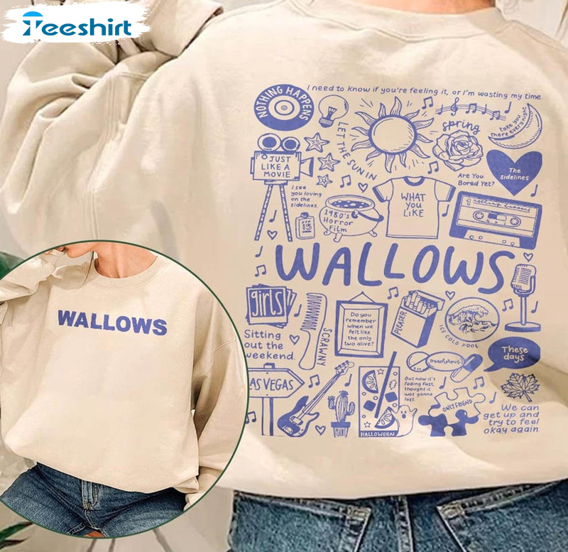 Wallows Album Shirt, Trending Music Crewneck Unisex T-shirt