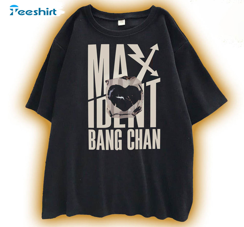 Bangchan Maxident Shirt, Stray Kids Maxident Maniac World Tour Unisex T-shirt Crewneck