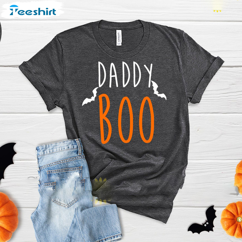 The Boo Crew Shirt, Matching Halloween T-Shirt For Family, Halloween Bat Tee Tops