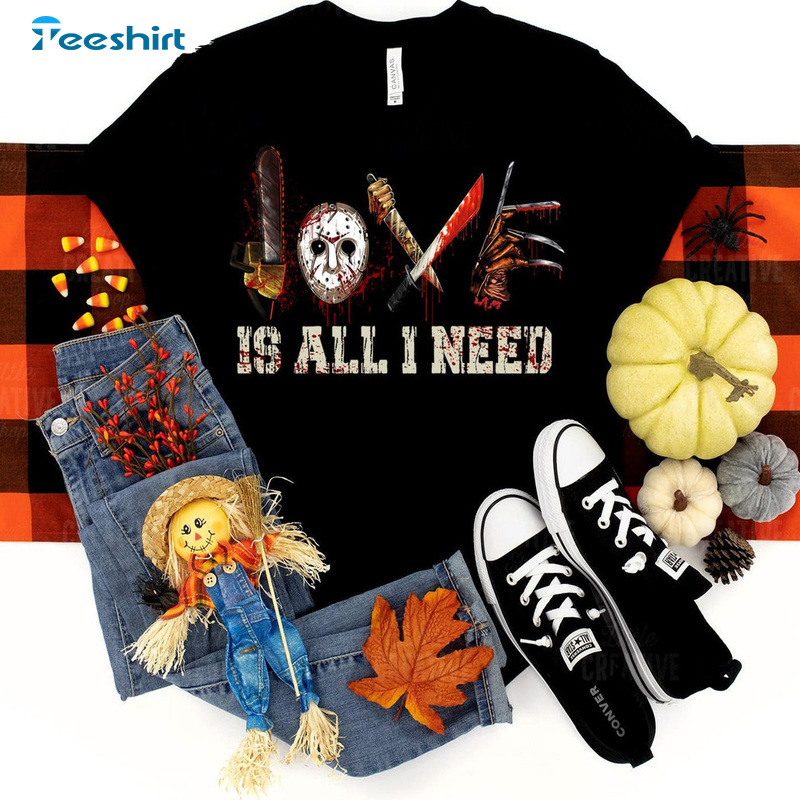 Horror Movie Fan Shirt, Ghost Halloween Tee Tops, Halloween Scary Sweatshirt