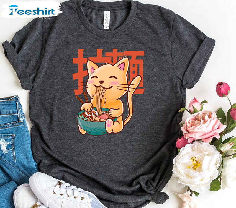 Cat ramen outlet shirt