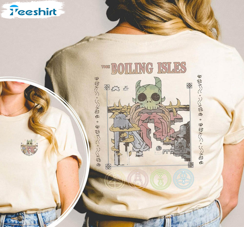 The Boiling Isles Funny Shirt, The Owl House Unisex Hoodie Tee Tops