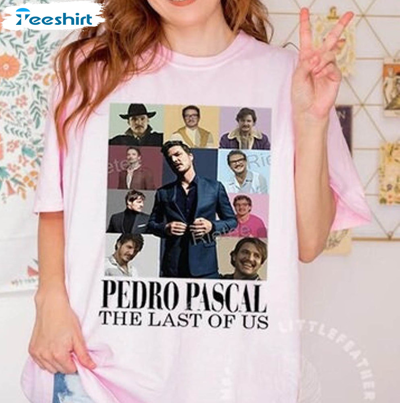 Pedro Pascal Era Tour Shirt, Expressions Of Pedro Pascal Unisex T-shirt Unisex Hoodie