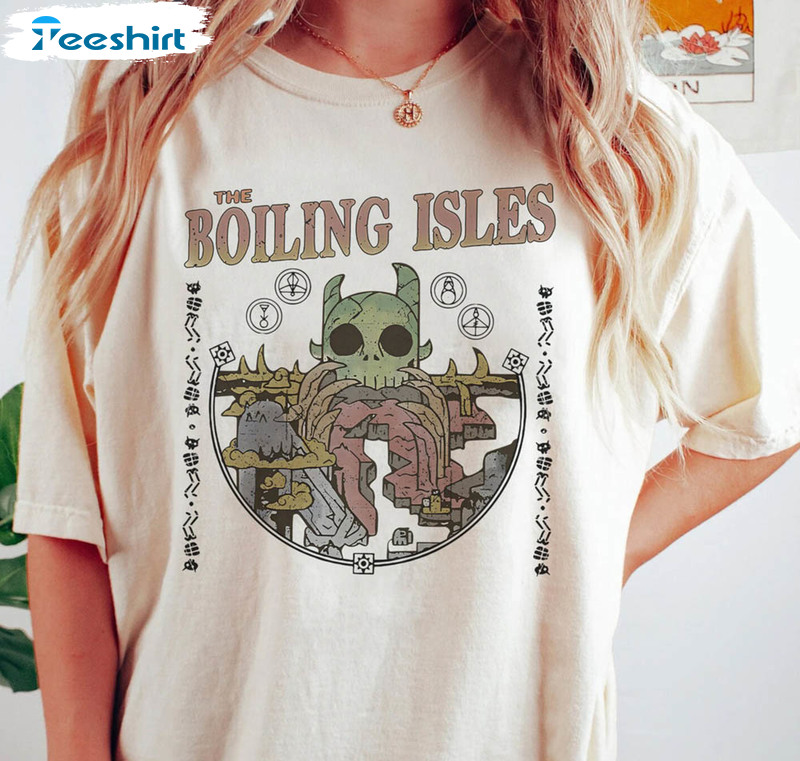 The Boilng Isles Shirt, Disney The Owl House Unisex Hoodie Crewneck