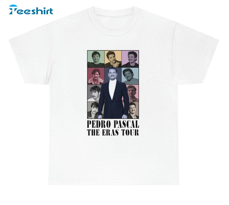 Pedro Pascal The Eras Tour Trendy Shirt, Vintage Unisex Hoodie Sweatshirt