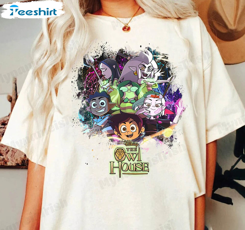 Vintage The Owl House Disney Shirt, Limited The Owl House Crewneck Unisex T-shirt