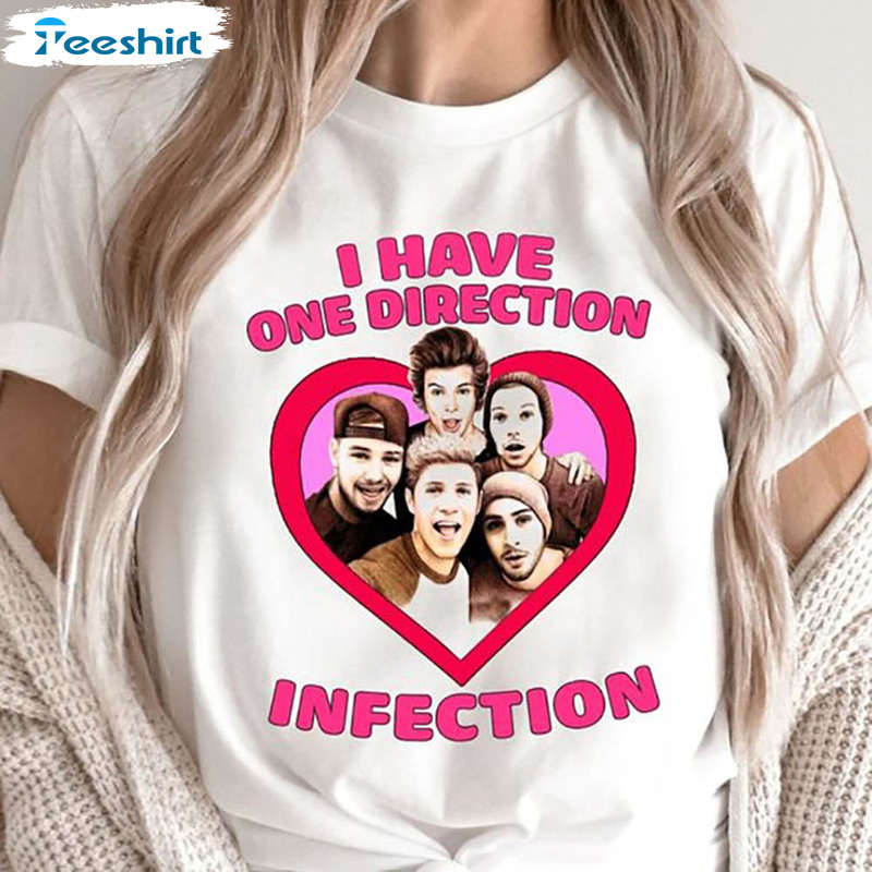 One Direction Shirt, Funny One Direction Fan Sweatshirt Short Sleeve