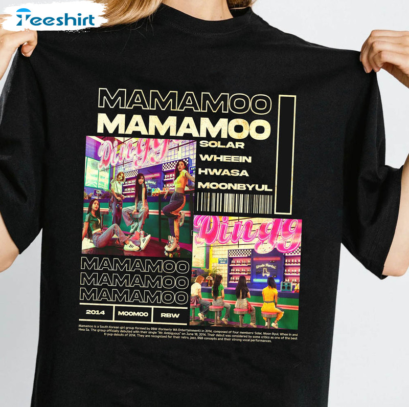 Mamamoo Vintage Shirt, Mamamoo Band Music Unisex T-shirt
