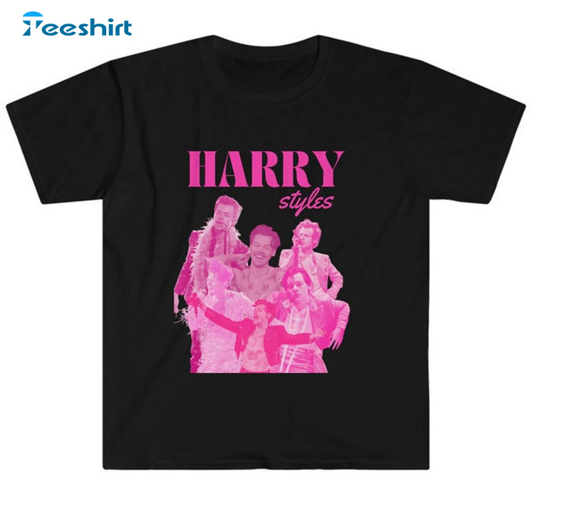 Harry Styles One Direction Shirt, Trendy Love On Tour Tee Tops Short Sleeve