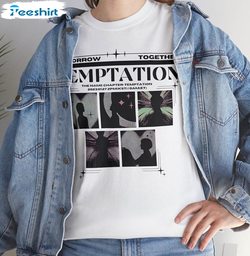 Temptation Tomorrow X Together Shirt, The Name Chapter Unisex T-shirt Long Sleeve