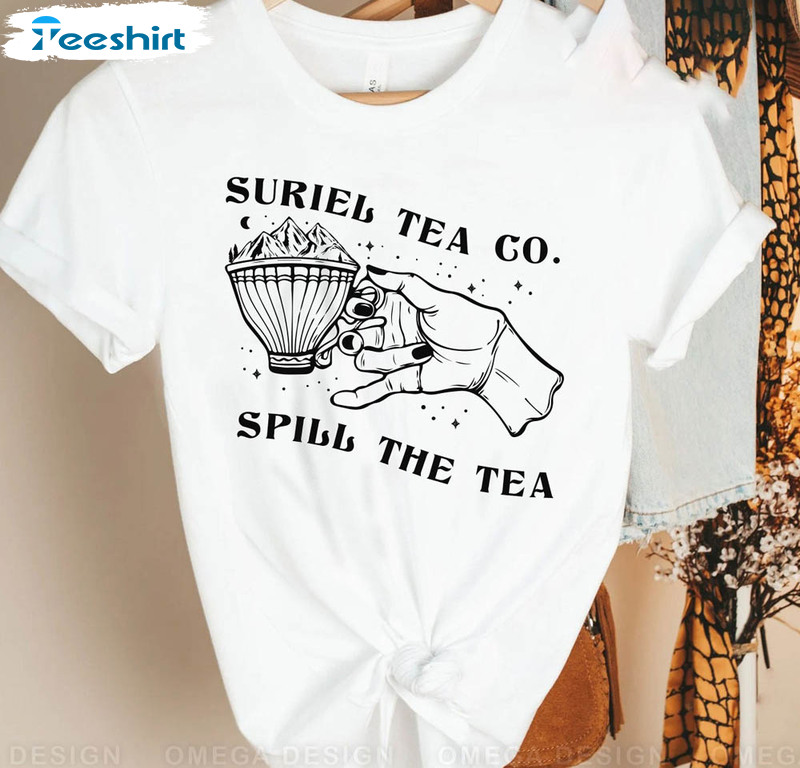 Suriel Tea Co Shirt, The Night Court A Court Of Thorns And Roses Unisex T-shirt Short Sleeve