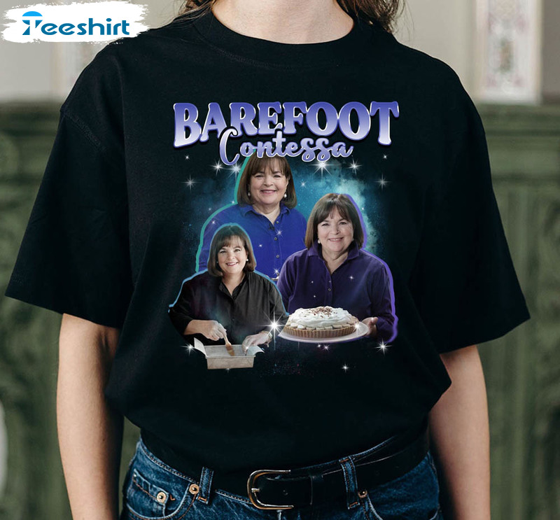 Vintage Barefoot Contessa Shirt, Food Network Tee Tops Crewneck