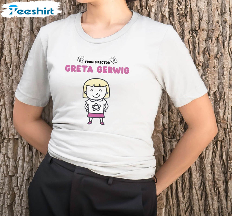 From Director Greta Gerwig Shirt, Barbie Cool Crewneck Tee Tops