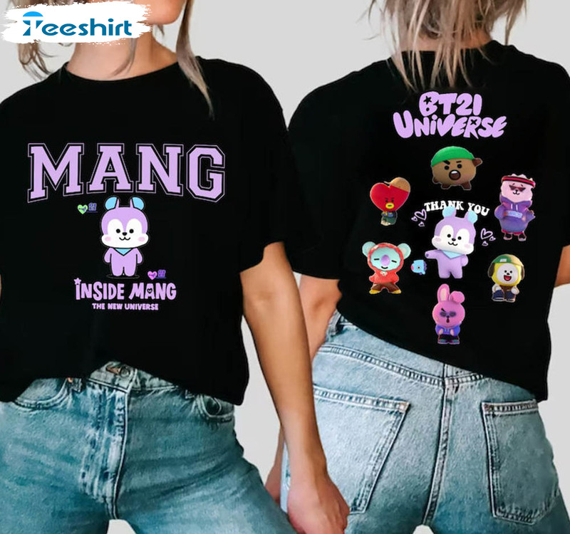 Bt21 Mang Funny Shirt, Cooky Koya Rj Shooky Tee Tops Unisex T-shirt