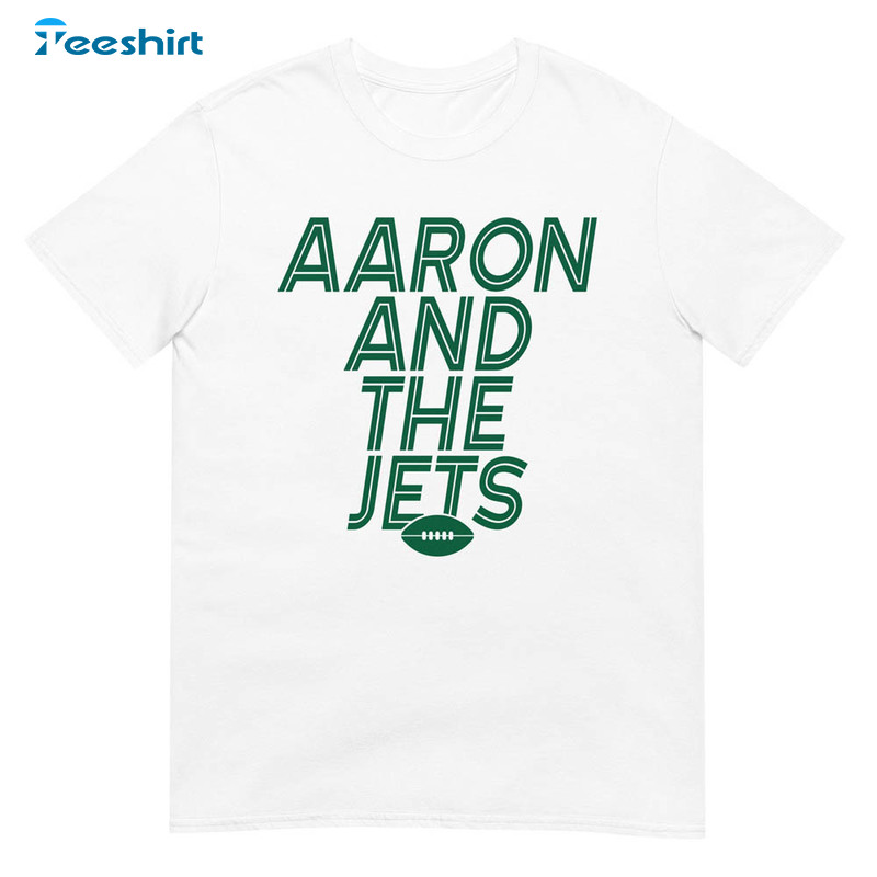 Aaron Rodgers Jets Trendy Shirt, Jets Football Sweater Short Sleeve