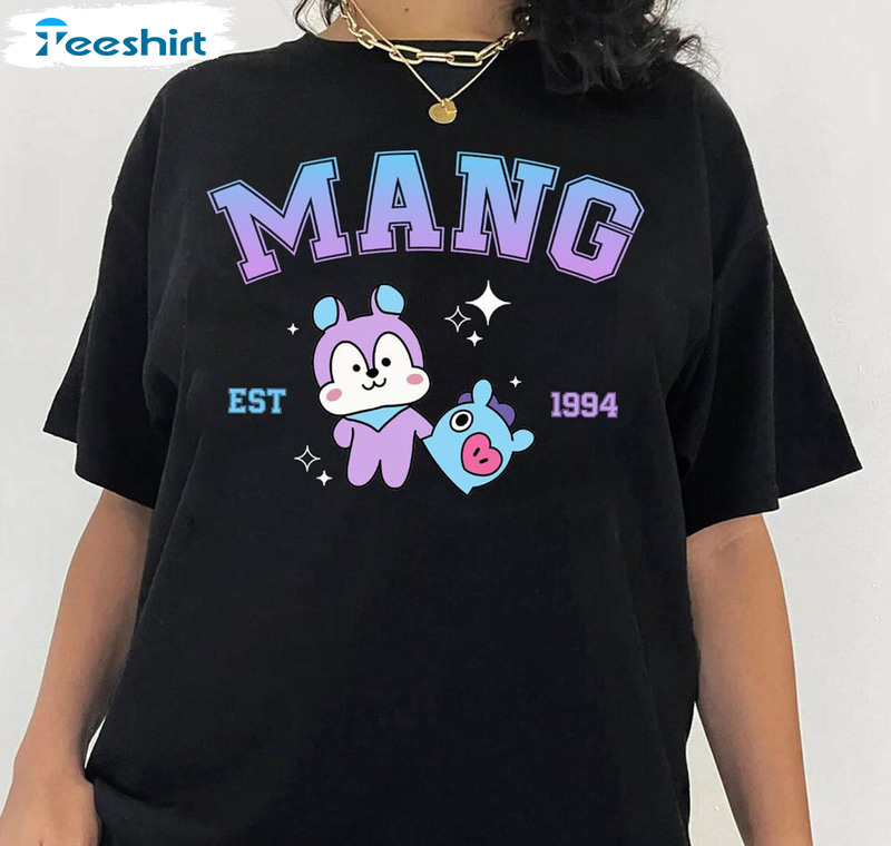 Mang Bt21 Trendy Shirt, Mang New Day Crewneck Tank Top