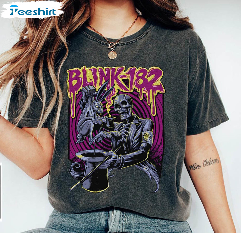 Blink 182 Music Shirt , Vintage Blink 182 Band Crewneck Sweater