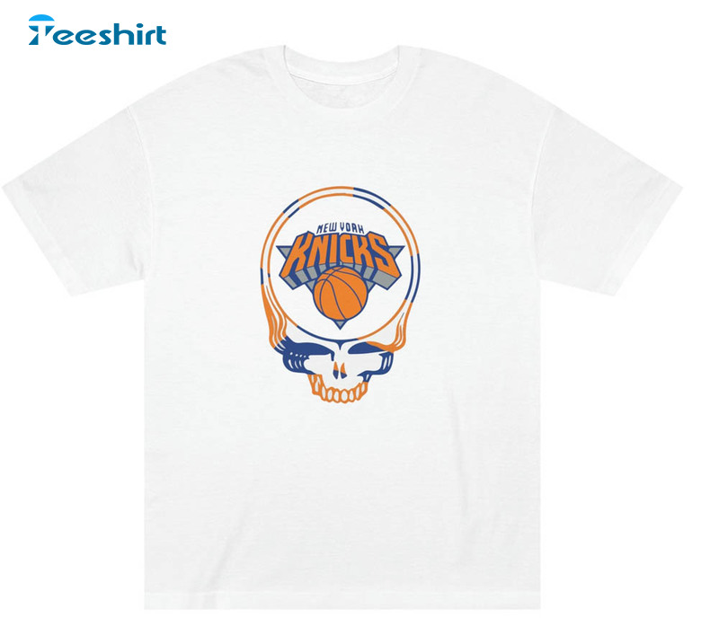 Grateful Dead New York Knicks Shirt, Trendy Unisex Hoodie Long Sleeve