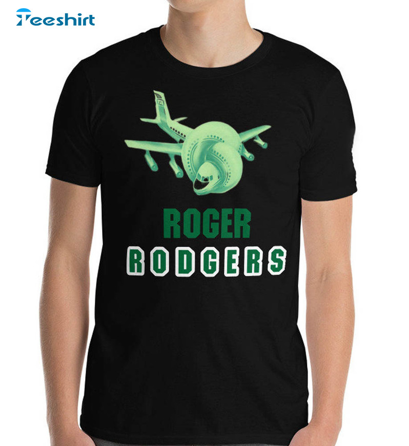 Airplane Roger Trendy Shirt, Aaron Rodgers Ny Jets Long Sleeve Tee Tops
