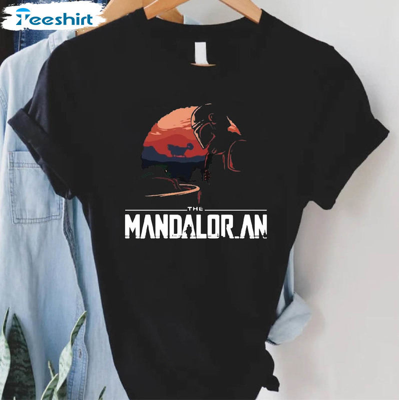 Mandalorian Trendy Shirt, This Is The Way Disney Short Sleeve Unisex Hoodie