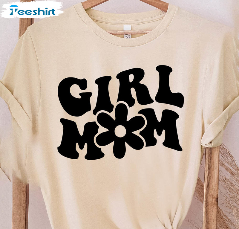 Girl Mama Vintage Shirt, Mothers Day Unisex T-shirt Short Sleeve