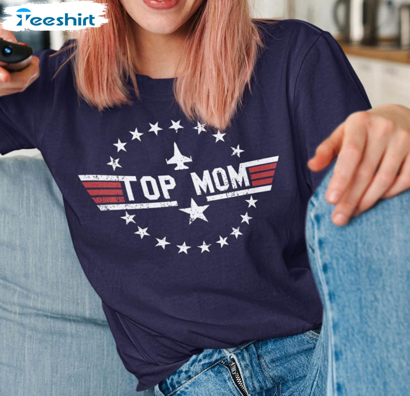 Top Mom Trendy Shirt, Mother's Day Crewneck Sweatshirt